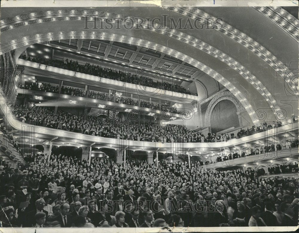 1965 Stevenson friends attends his tribute - Historic Images