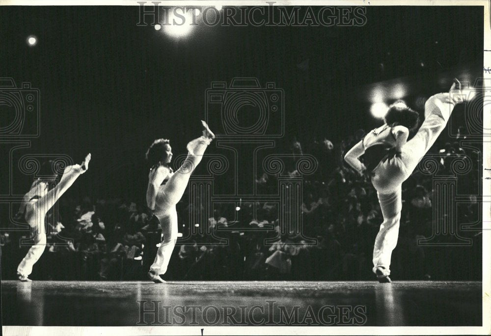 1975 Linda Wetrch Orr HS Dance Team Sunday - Historic Images