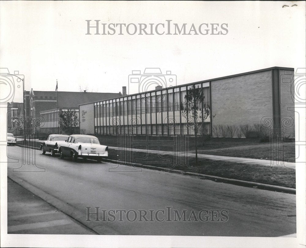 1958 Modernistic View District Packing Hous - Historic Images