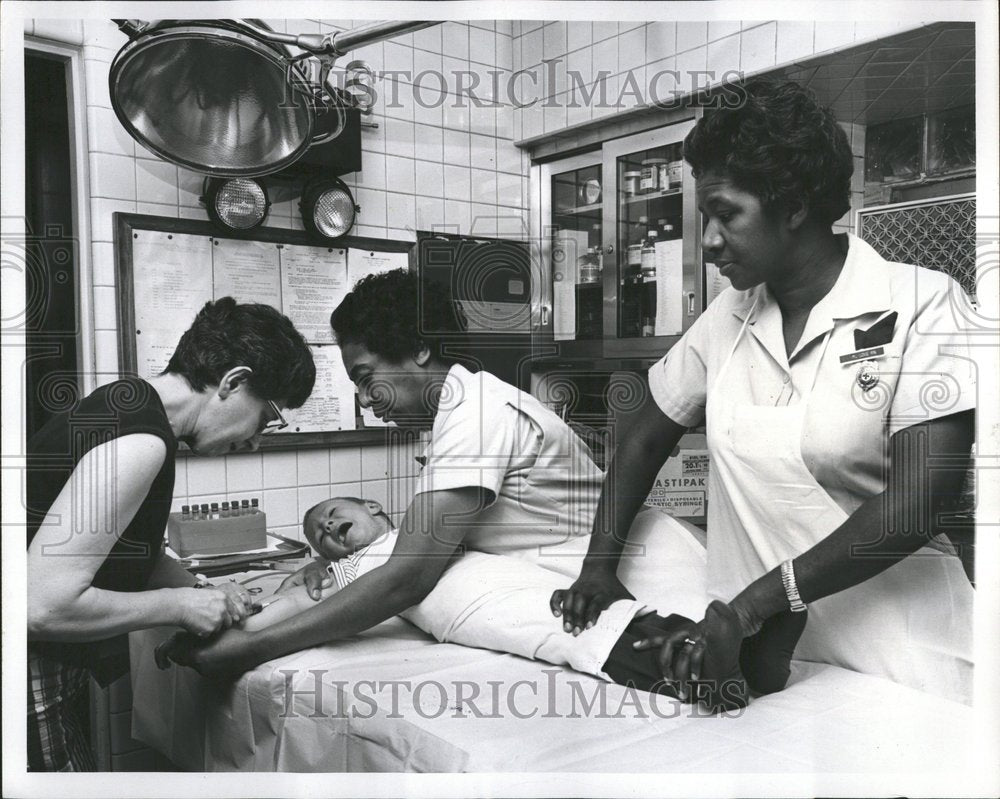 1968 lead poisoning screening program - Historic Images