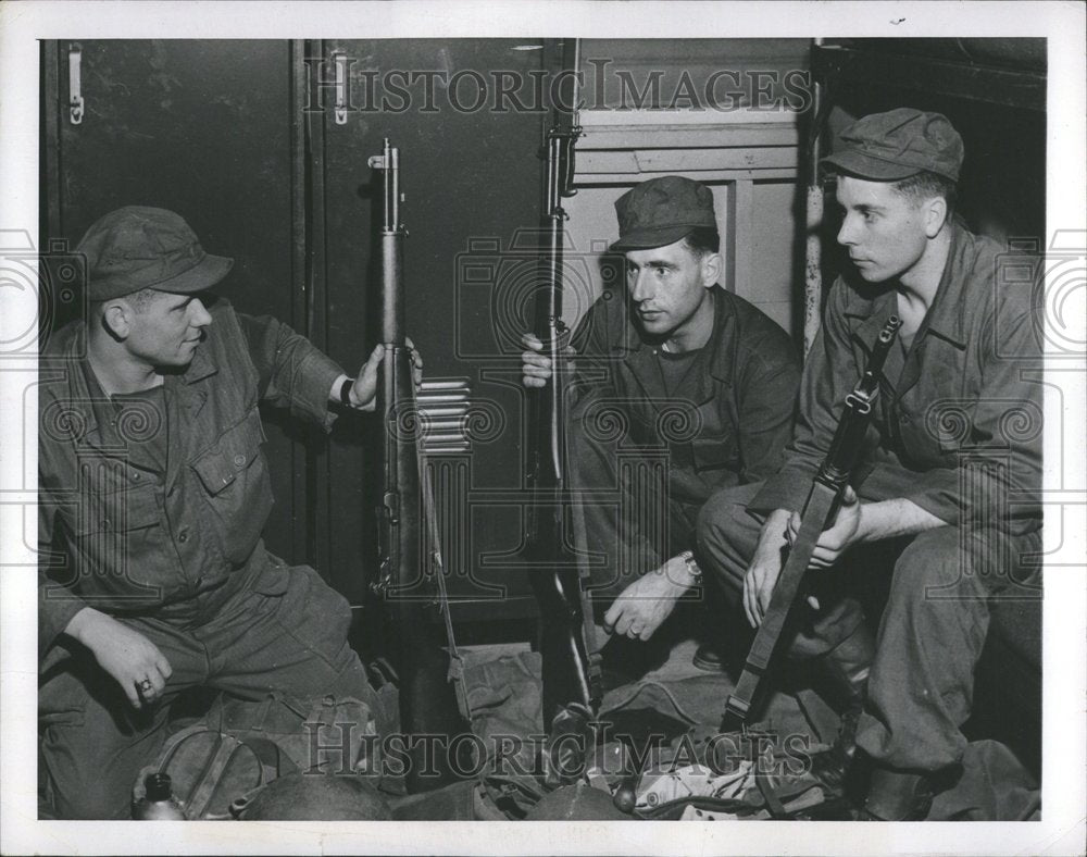 1951 Alien trainees, 9th Infantry Div-basic - Historic Images