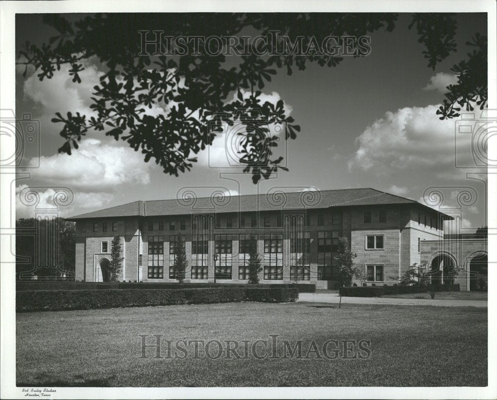 Rayzor Hall Rice University Houston Texas - Historic Images