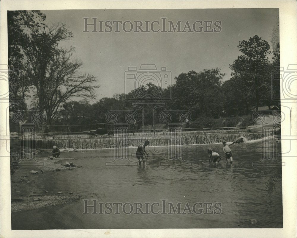 1927 Press PhotoPicnickers Delight Sylvam Beauties Rive - Historic Images