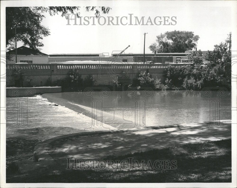 1965 Dam Des Plaines River After Clean Up - Historic Images