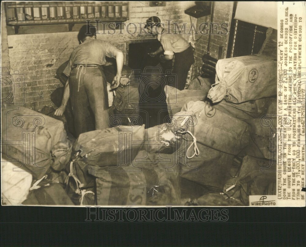 1937 2OOO 12 Seconds Blanks Jobless Sack - Historic Images