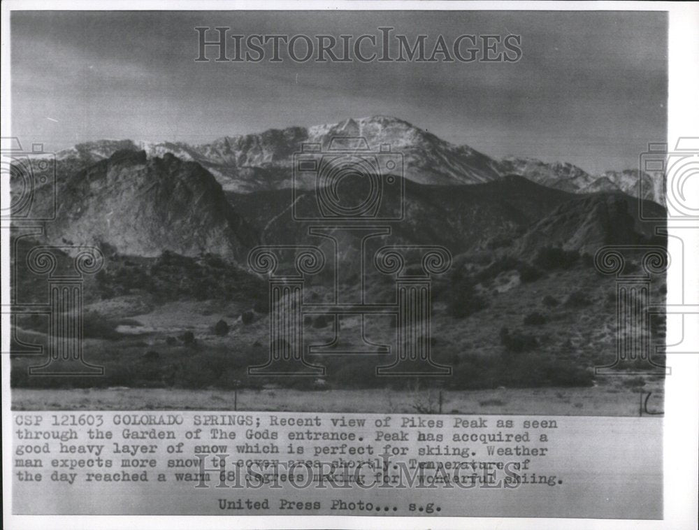 1957 Pikes Peak Garden of The Gods - Historic Images