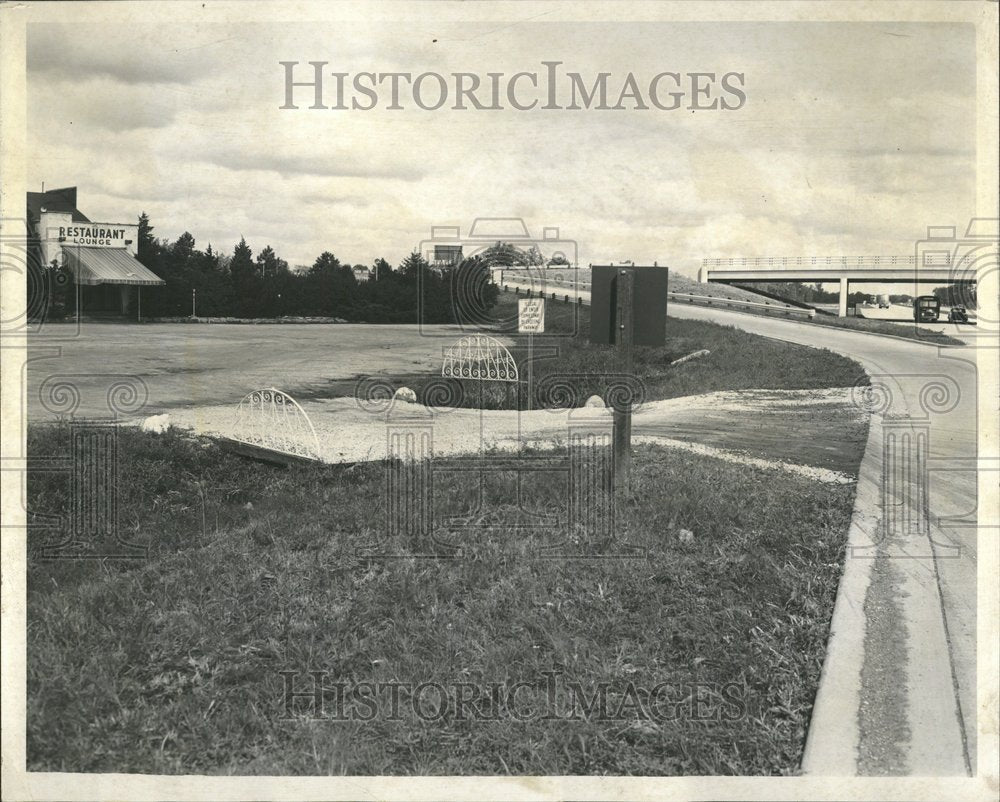 1952 Dundee Road Edens Highway Country Fare - Historic Images