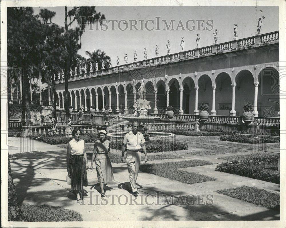 1955 John Mable Ringling Museum Florida - Historic Images