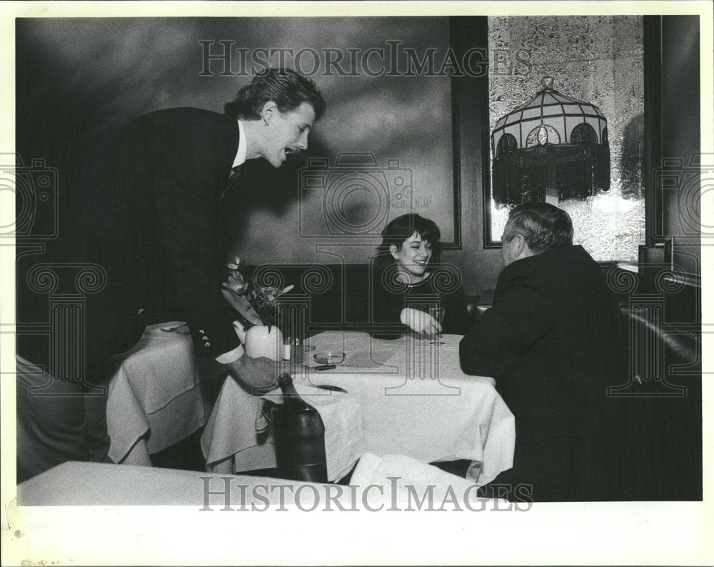 1984 Gordons Resturant Cope Dinner Mnager - Historic Images