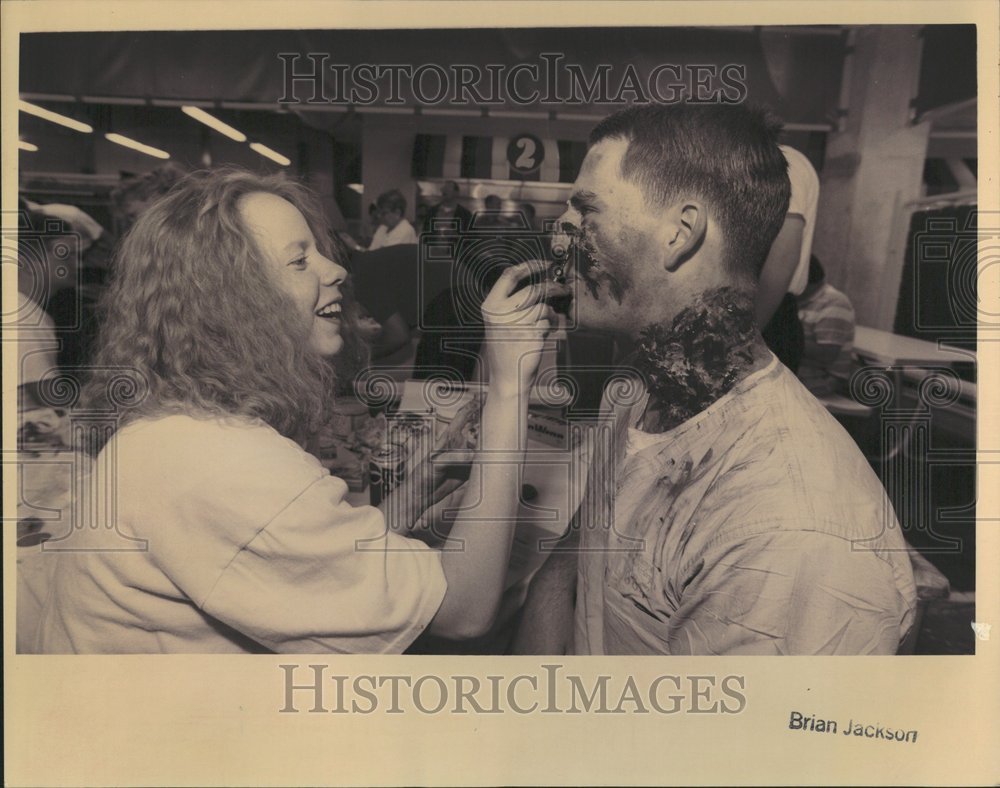 1993 Bonnie Marszalek Comiskey Park Drill - Historic Images