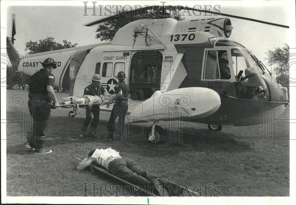 1977 US Coast Guard Resue Disaster Montrose - Historic Images