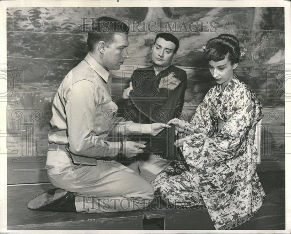 1958 Teahouse August Moon Play Peter Solmo - Historic Images