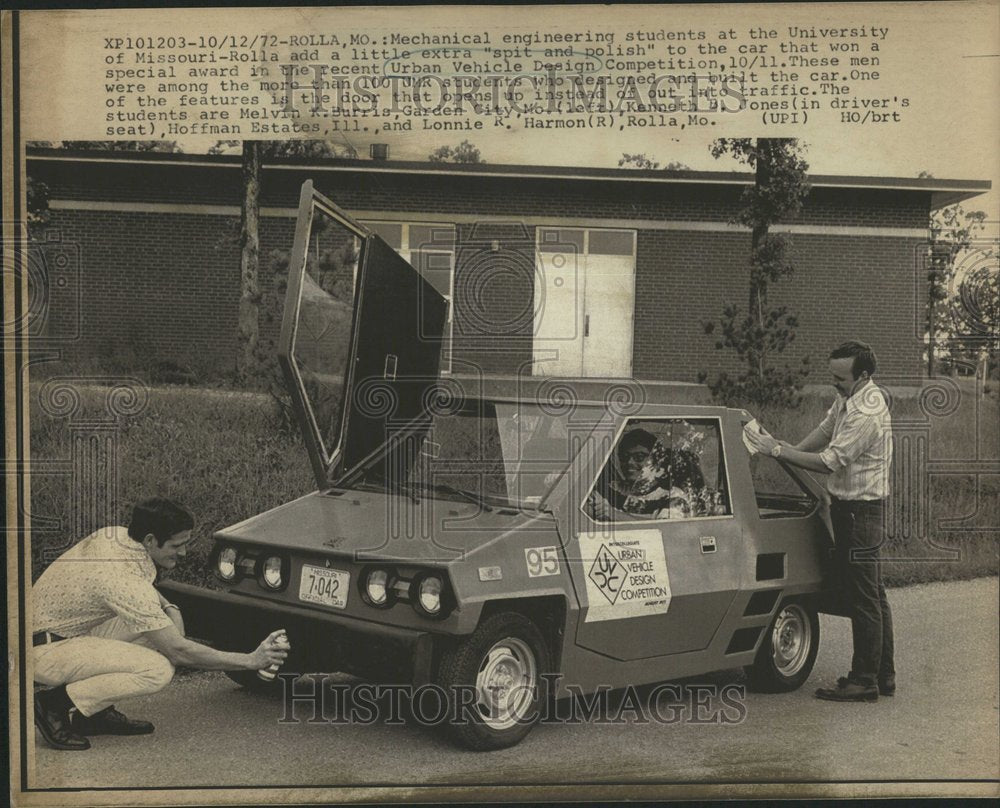 1972 Urban Vehicale Design Spit Polish - Historic Images