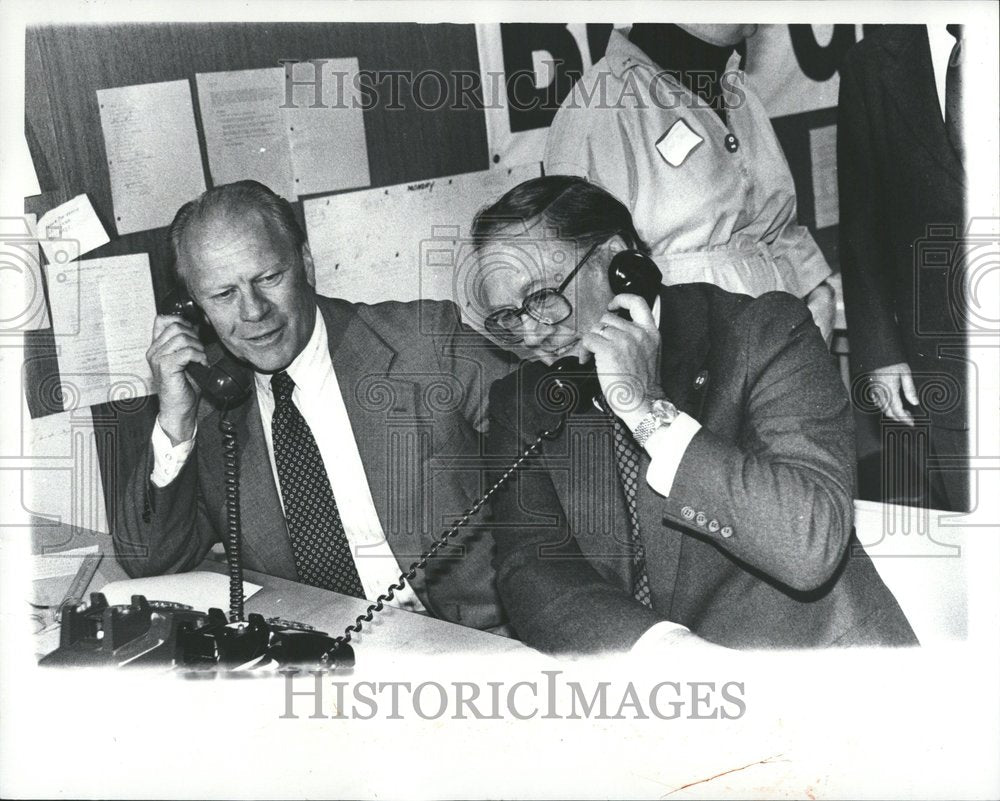 1978 Robert Guiffin Pol  Prer Ford Phone - Historic Images