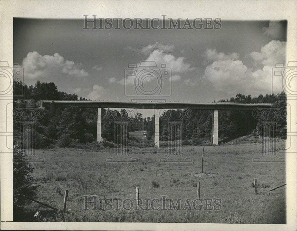 Blue Ridge Parkway Meander Salvishly Contou - Historic Images