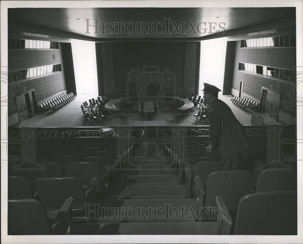 1952 Security Council Chamber United Nation - Historic Images