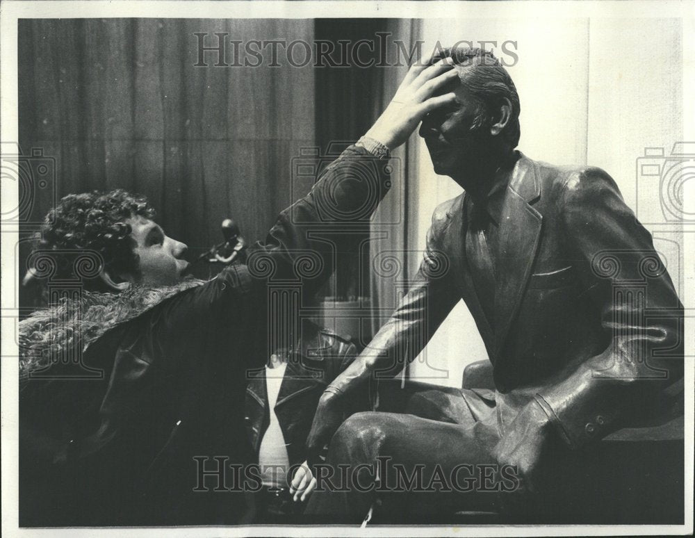 1977 Charles Parks Blind Student Sculpture - Historic Images