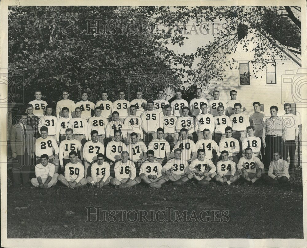 1959 Quincy College Football Team Joe Viola - Historic Images