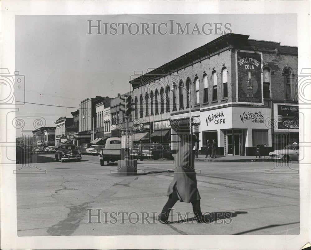 1952 Urbana West Across Broadway Road - Historic Images