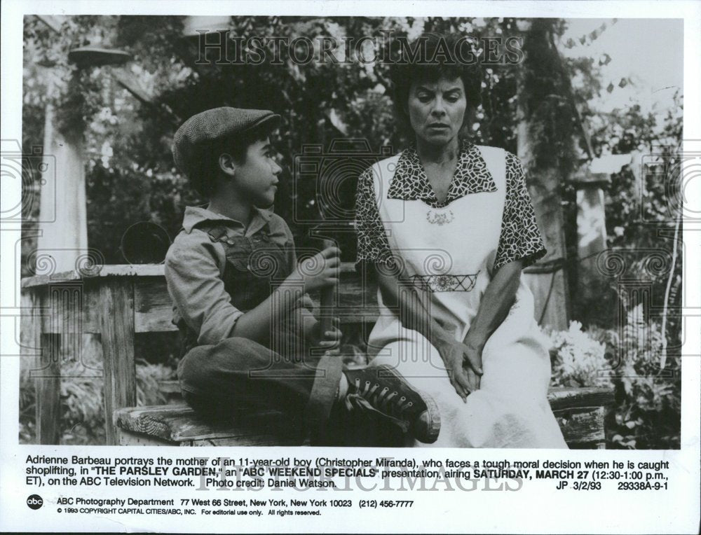 1993 Adrienne Barbeau Christopher Miranda - Historic Images