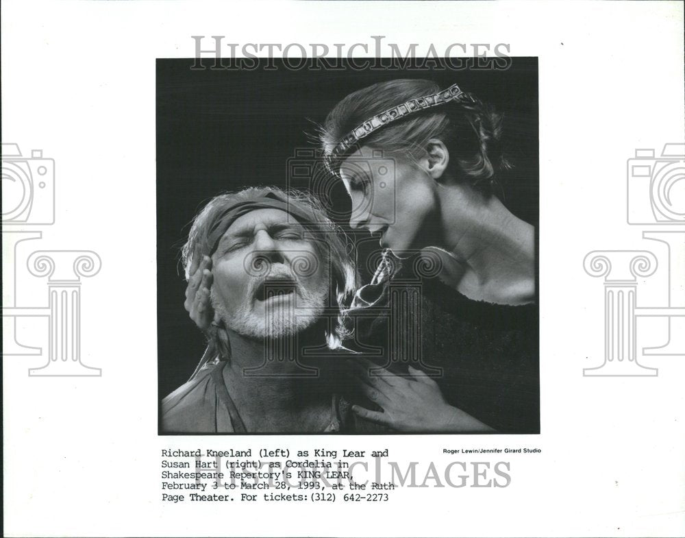 1993 Richard Kneeland Susan Hart King Lear - Historic Images