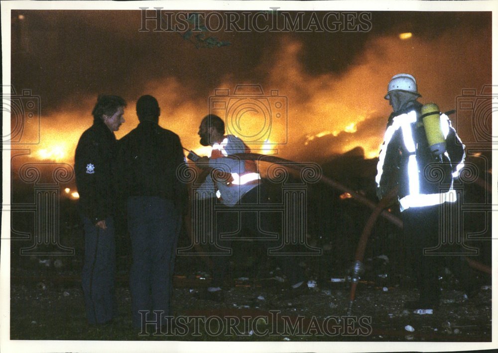 1992 Plane Crash Israeli Cargo Amsterdam - Historic Images