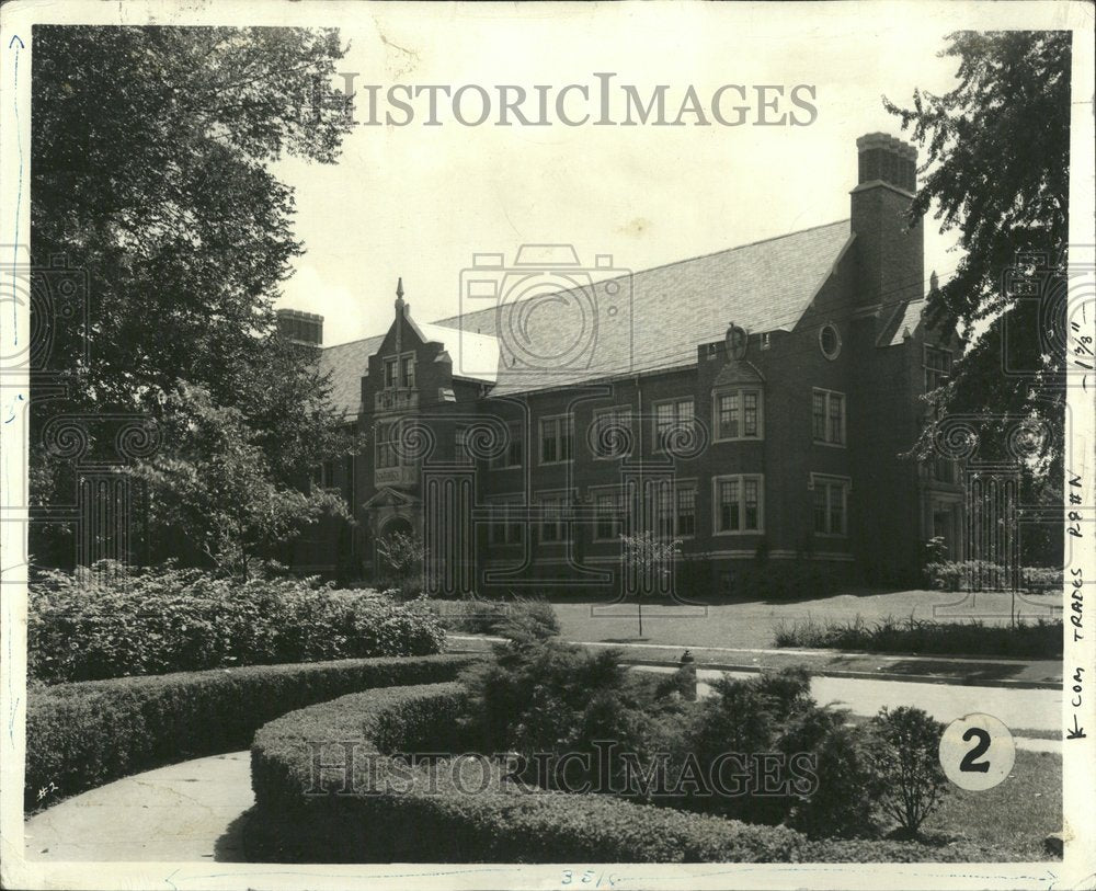 1952 Presser Hall Music School Wesleyan Il - Historic Images