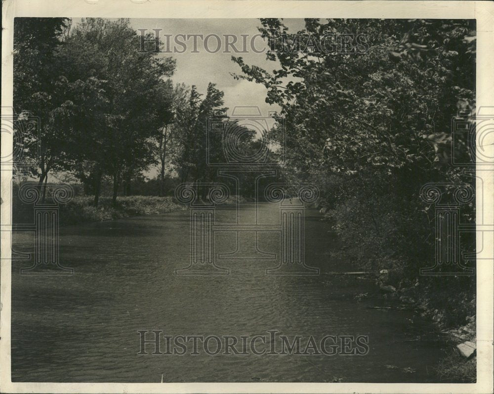 1941 Fishing Canal - Historic Images