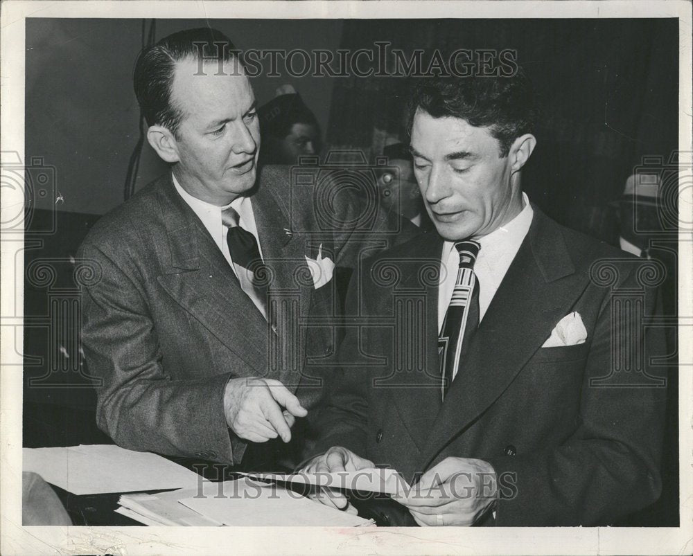 1947 Thomas Thompson Labor Leader - Historic Images