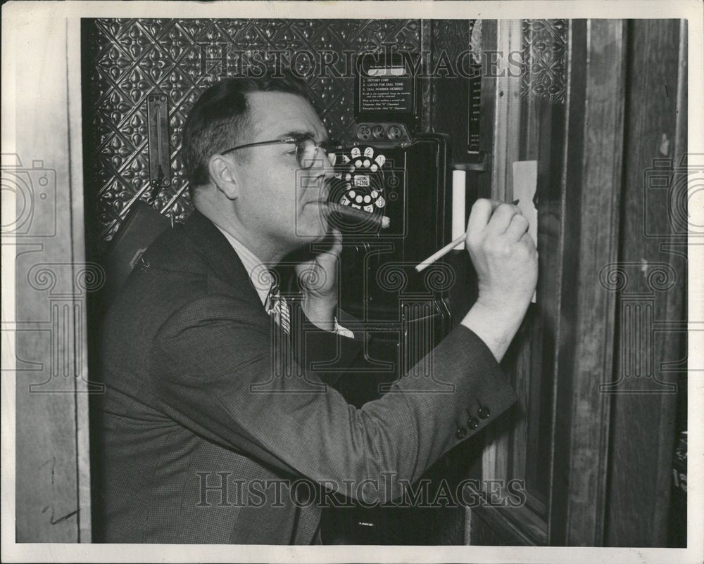 1949 Richard Thompson Michigan Legislator - Historic Images