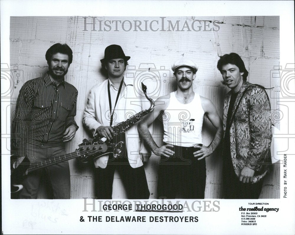 1988 George Thorogood Delaware Destroyers - Historic Images