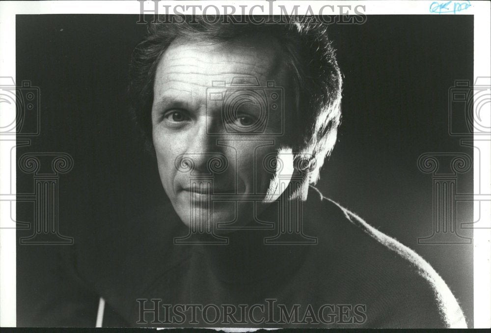 1977 Singer Mel Tillis Backlit Headshot - Historic Images