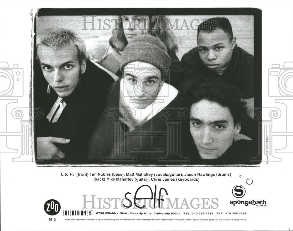 1996 Self Band Record Promotion Still - Historic Images