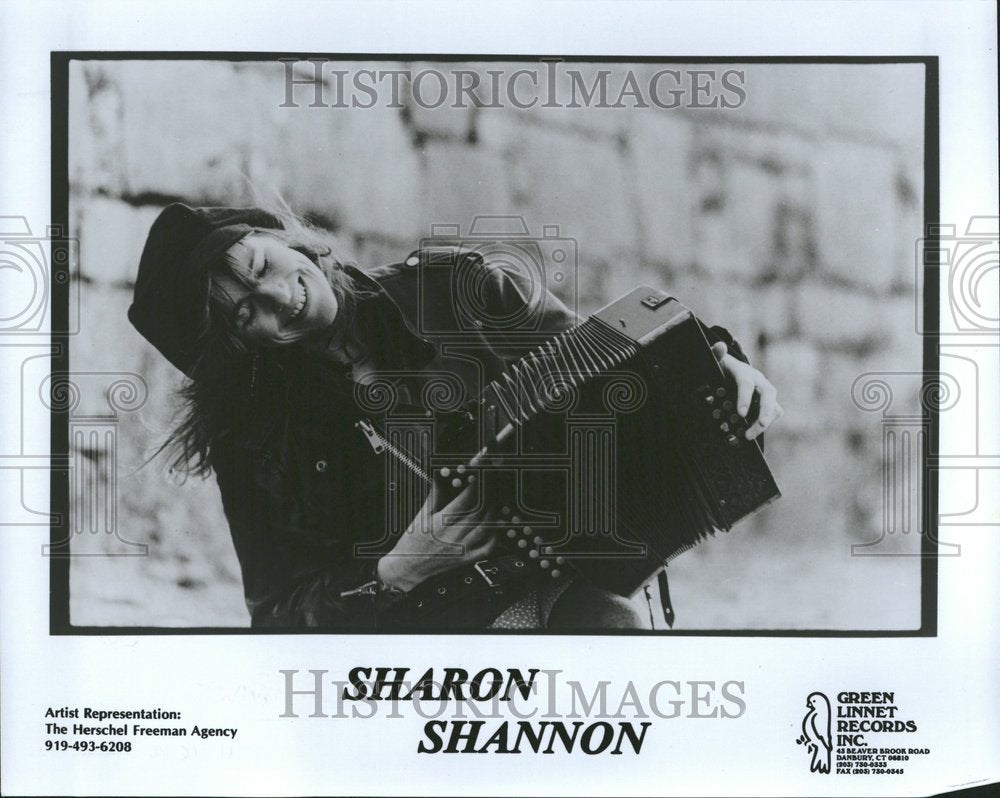 1995 Sharon Shannon Musician Accordion - Historic Images