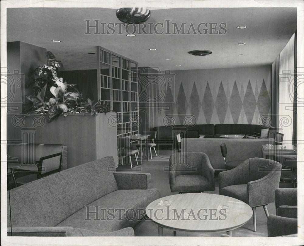 1954 City Womens Club Beautiful Interiors - Historic Images