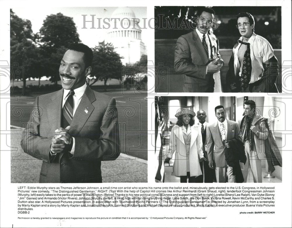 1992 Eddie Murphy Distinguished Gentlemen - Historic Images