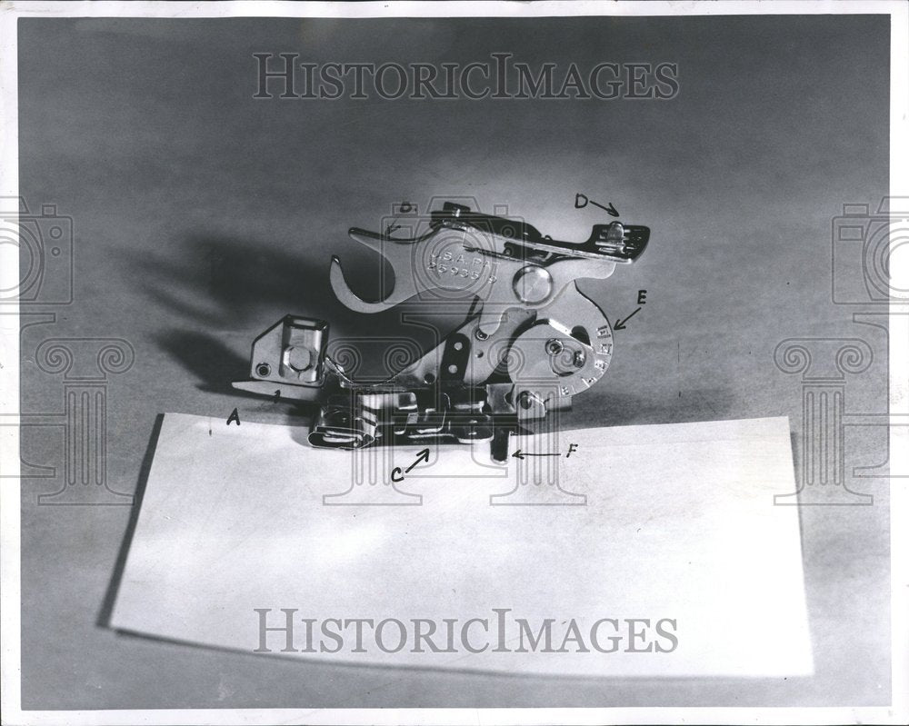 1962 Singer Sewing Machine Piece - Historic Images