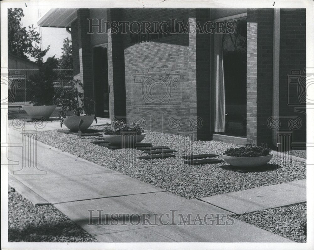 1967 Planter A flower pot - Historic Images