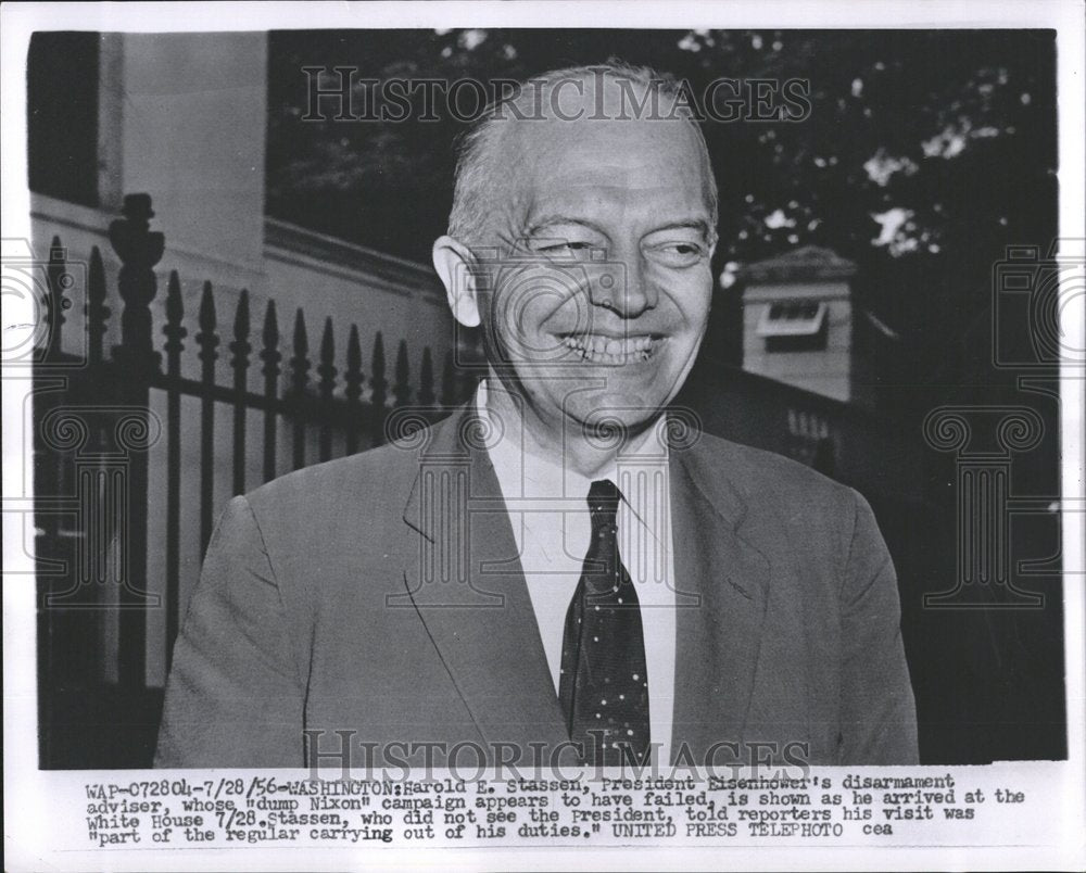 1956 Harold E. Stassen - Historic Images