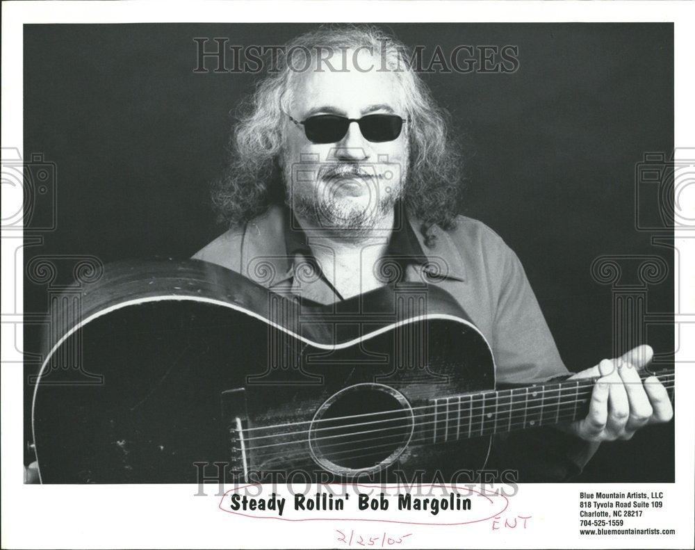 2005 Bob Margolin Blues Guitarist - Historic Images