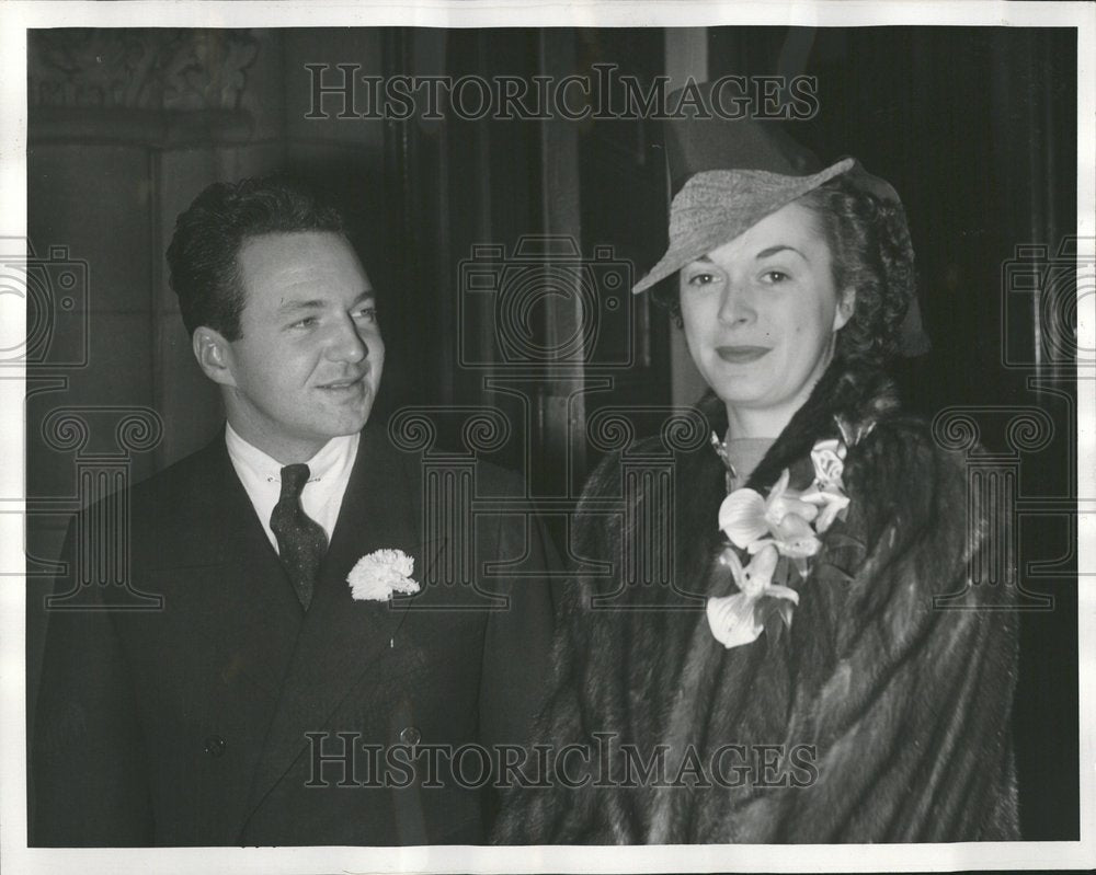 1939 Allen Ranson Married St Peter Church - Historic Images