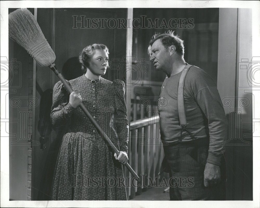 1940 Marjorie Rambeau Actress Wallace Beery - Historic Images
