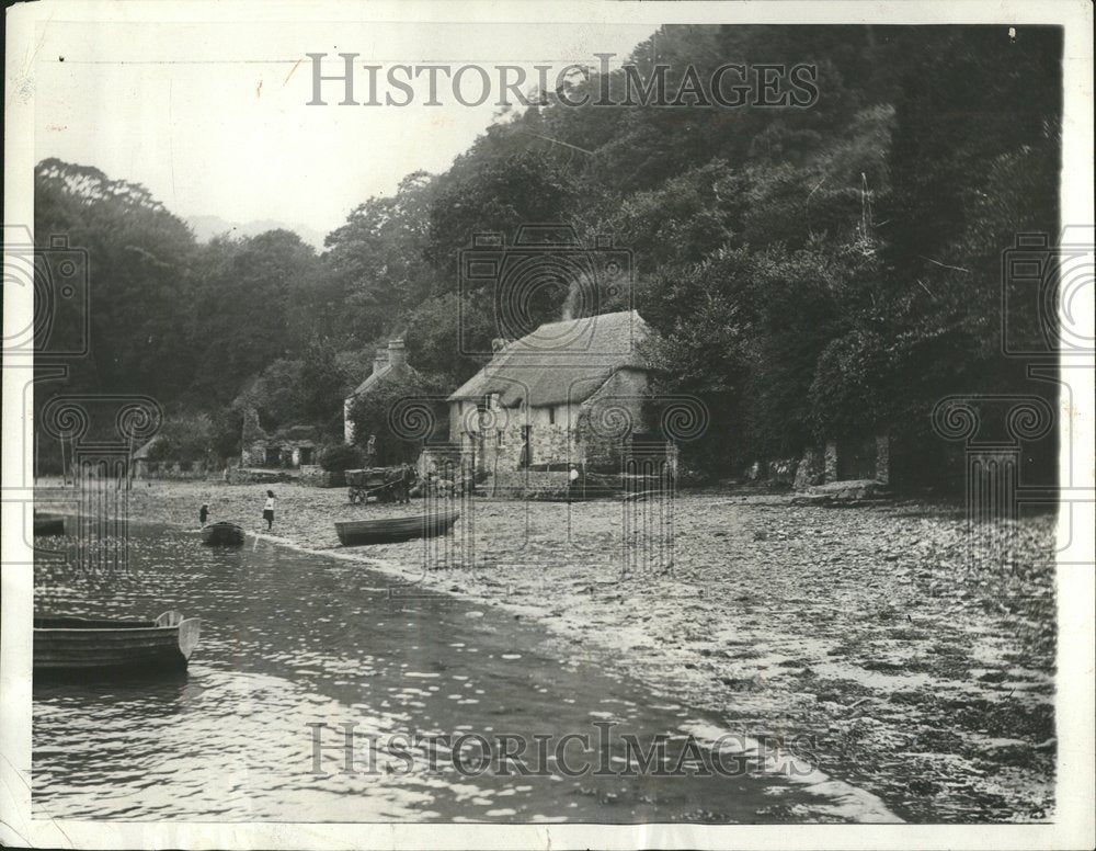 1929 Greenway House Devonshire England - Historic Images