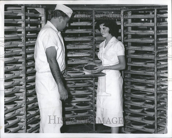 Pumpkin Pies Racks Full Cooks - Historic Images