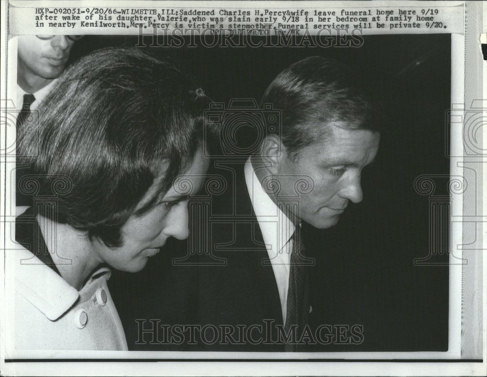 1966 Charles Percy Senator And Wife - Historic Images