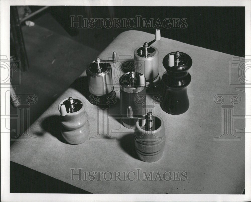 1954 Pepper Mills Collection Kitchen - Historic Images