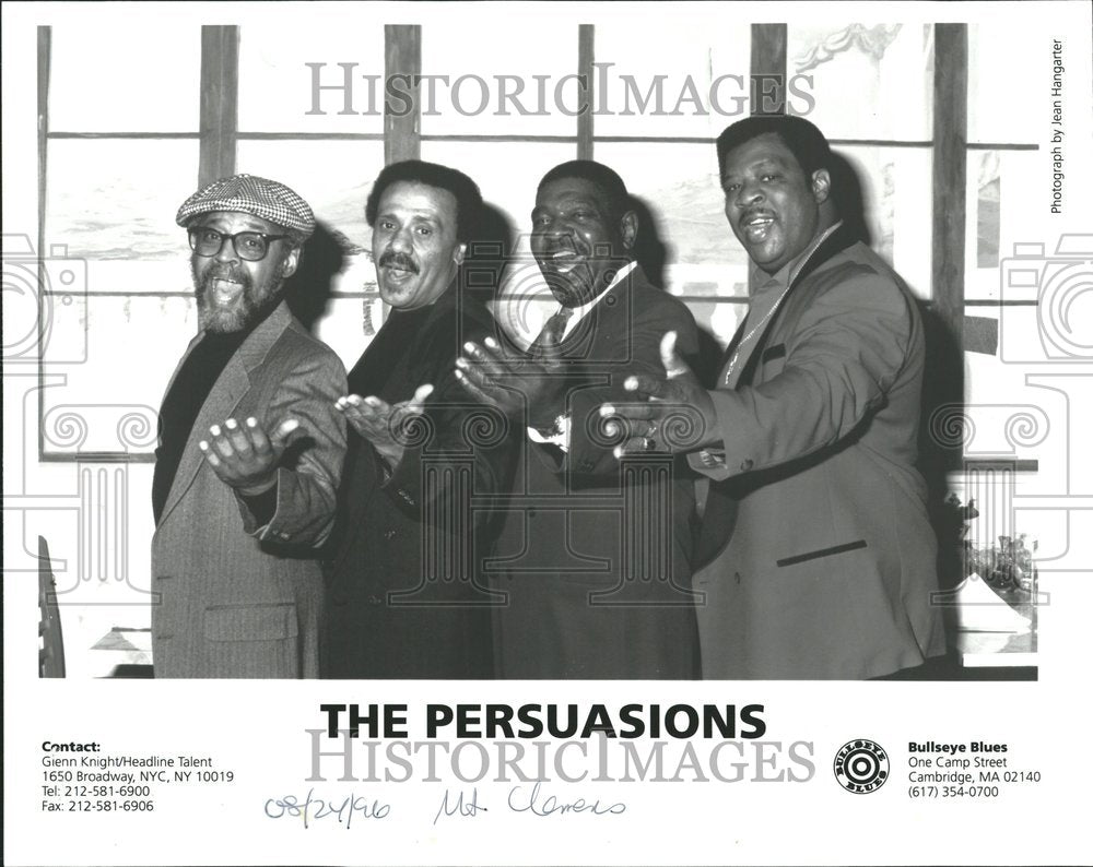 1996 Music Group The Persuasions Promo - Historic Images