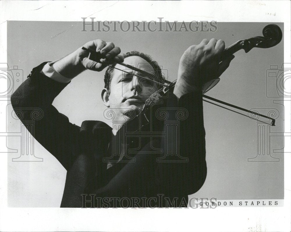 1972 Gordon Staples Musician Entertainer - Historic Images