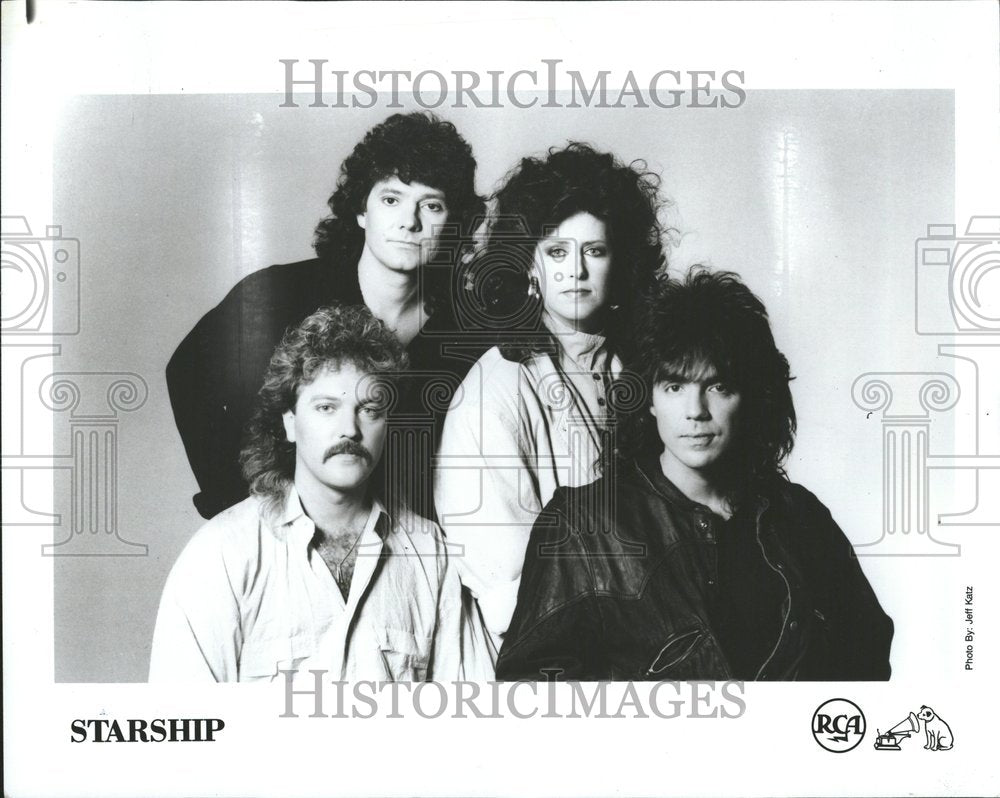 1987 Music group, Starship - Historic Images