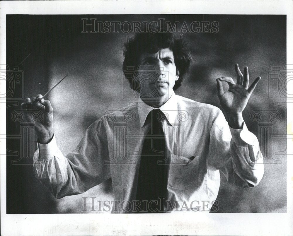 1978 Conductor Michael Tilson Thomas - Historic Images